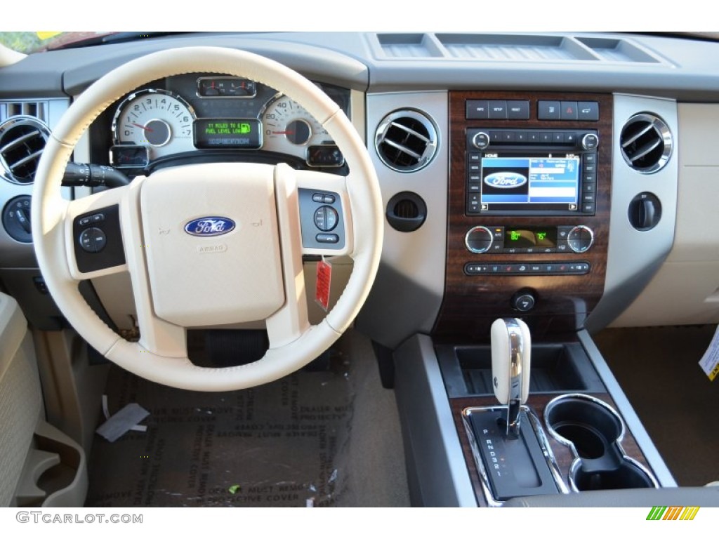 2014 Expedition XLT - Ruby Red / Camel photo #17