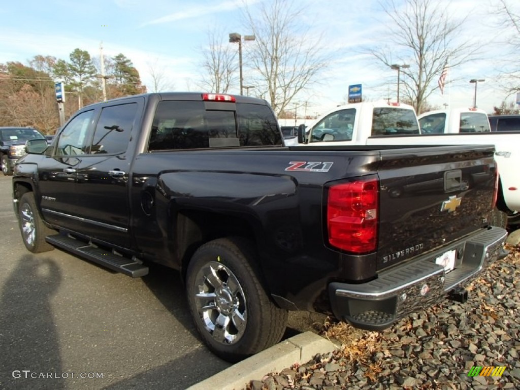 2014 Silverado 1500 LTZ Z71 Crew Cab 4x4 - Tungsten Metallic / Jet Black photo #2