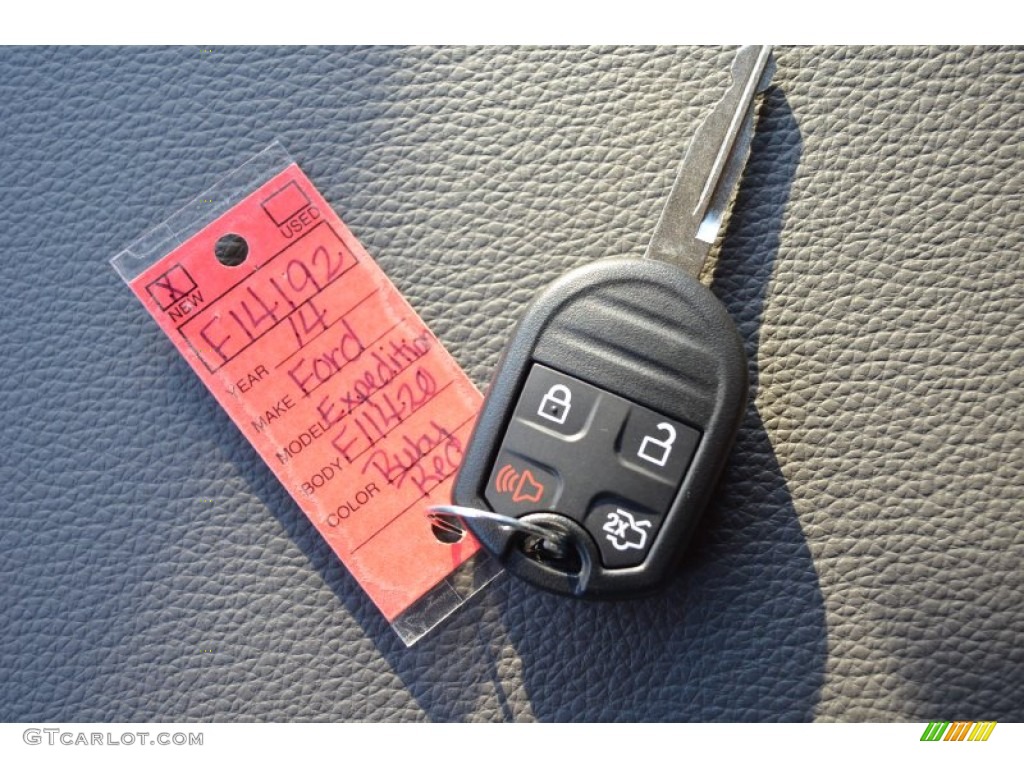 2014 Expedition XLT - Ruby Red / Camel photo #34