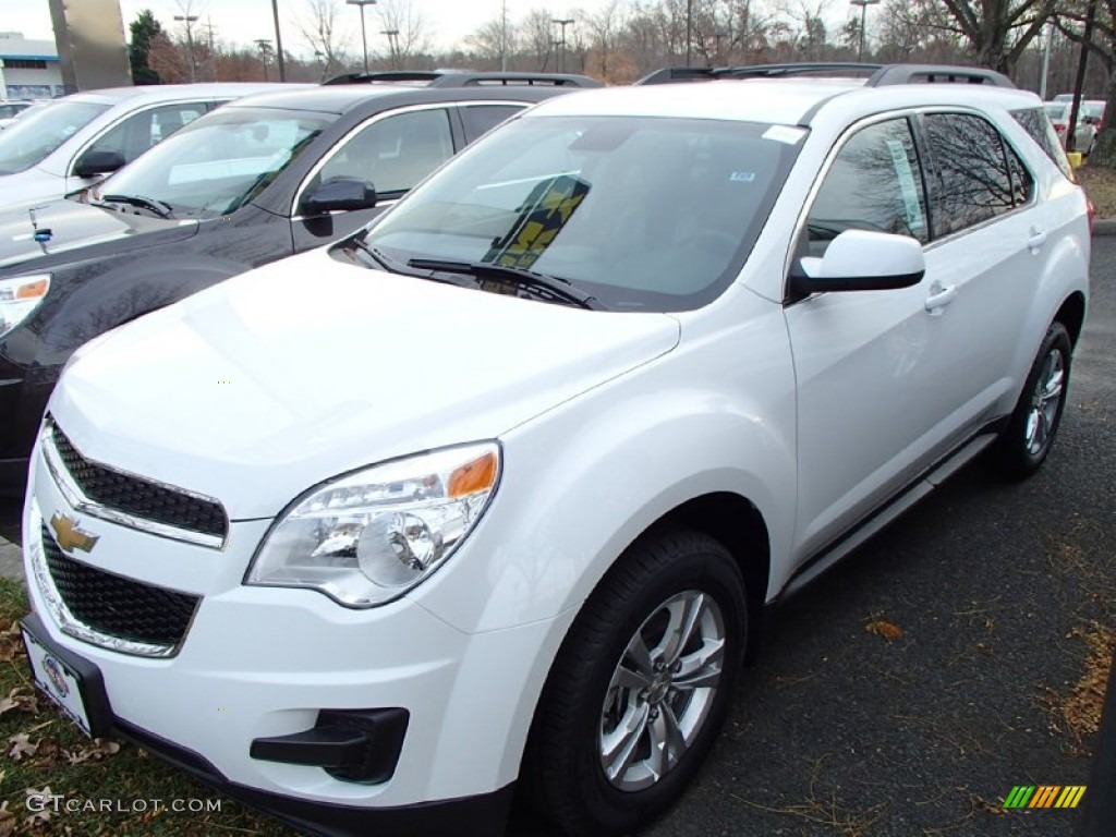 2014 Equinox LT AWD - Summit White / Light Titanium/Jet Black photo #1