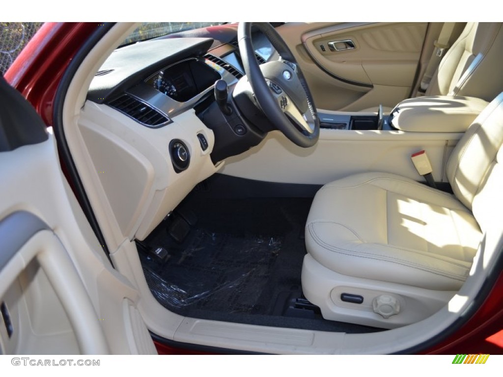 2014 Taurus SEL - Ruby Red / Dune photo #5