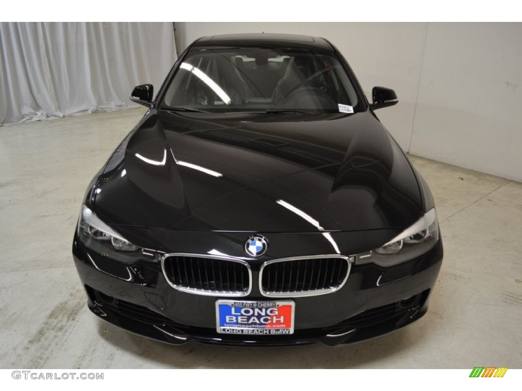 2014 3 Series 328d Sedan - Jet Black / Black photo #4