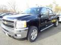 2014 Black Chevrolet Silverado 2500HD LTZ Crew Cab 4x4  photo #1