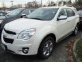 White Diamond Tricoat 2014 Chevrolet Equinox LTZ AWD