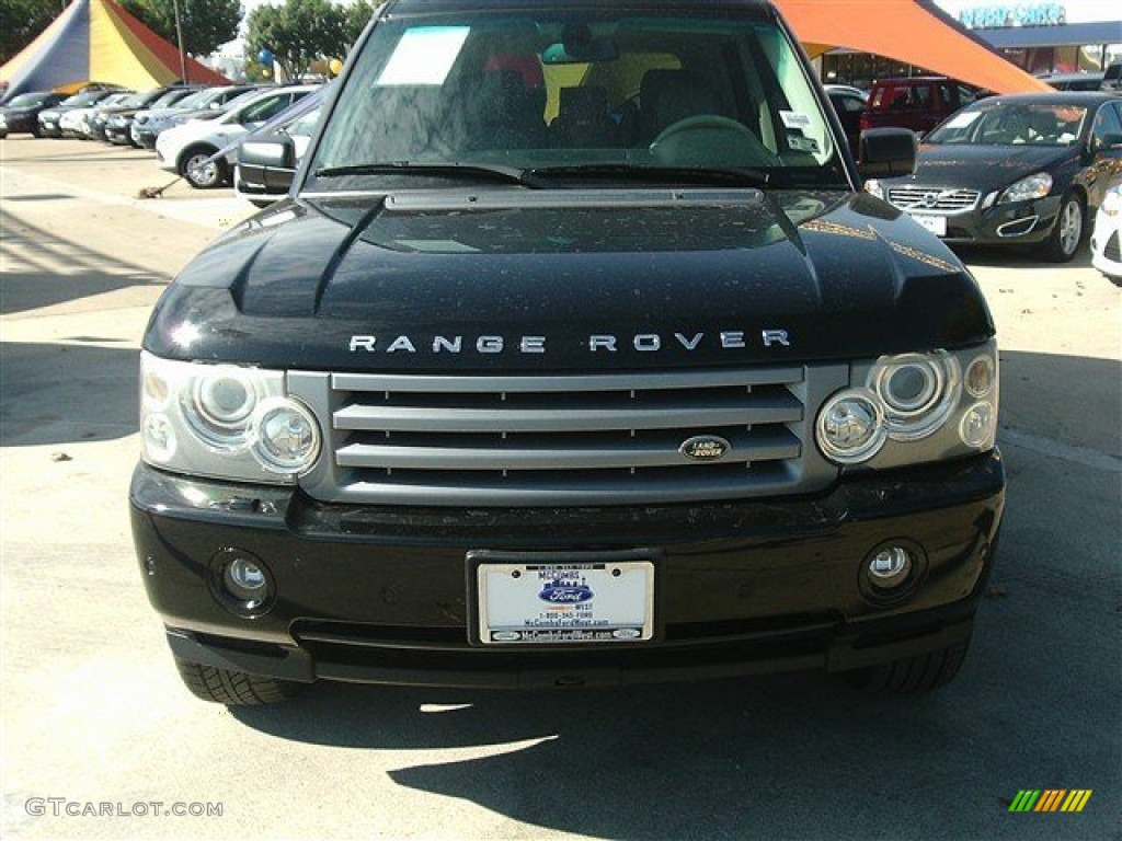 2006 Range Rover HSE - Java Black Pearl / Sand/Jet photo #1