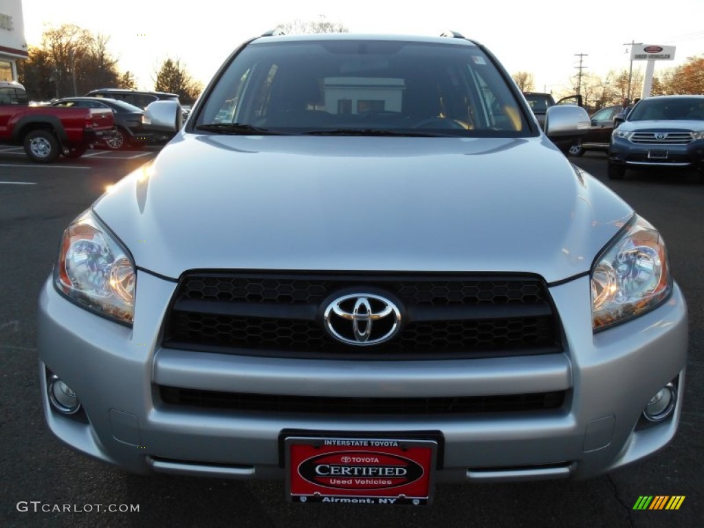 2011 RAV4 Sport 4WD - Classic Silver Metallic / Dark Charcoal photo #2