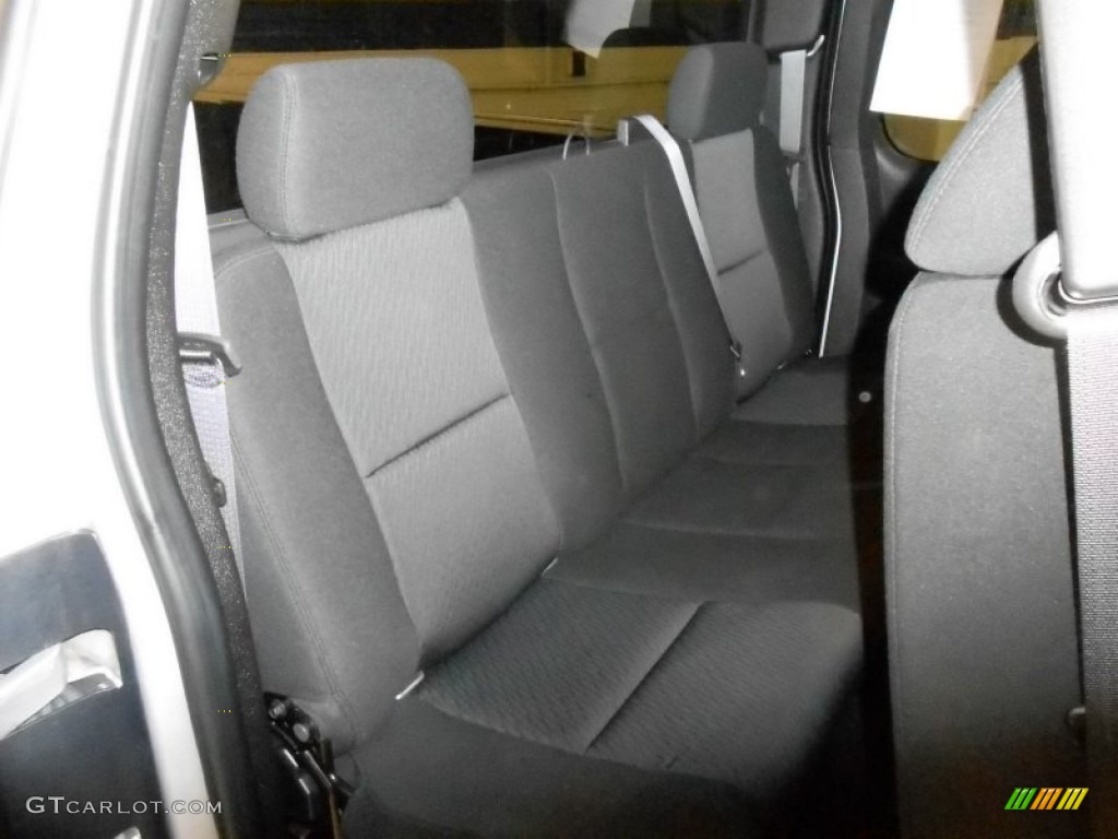 2011 Silverado 1500 LS Extended Cab 4x4 - Sheer Silver Metallic / Ebony photo #13