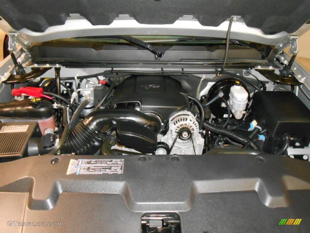 2011 Silverado 1500 LS Extended Cab 4x4 - Sheer Silver Metallic / Ebony photo #18
