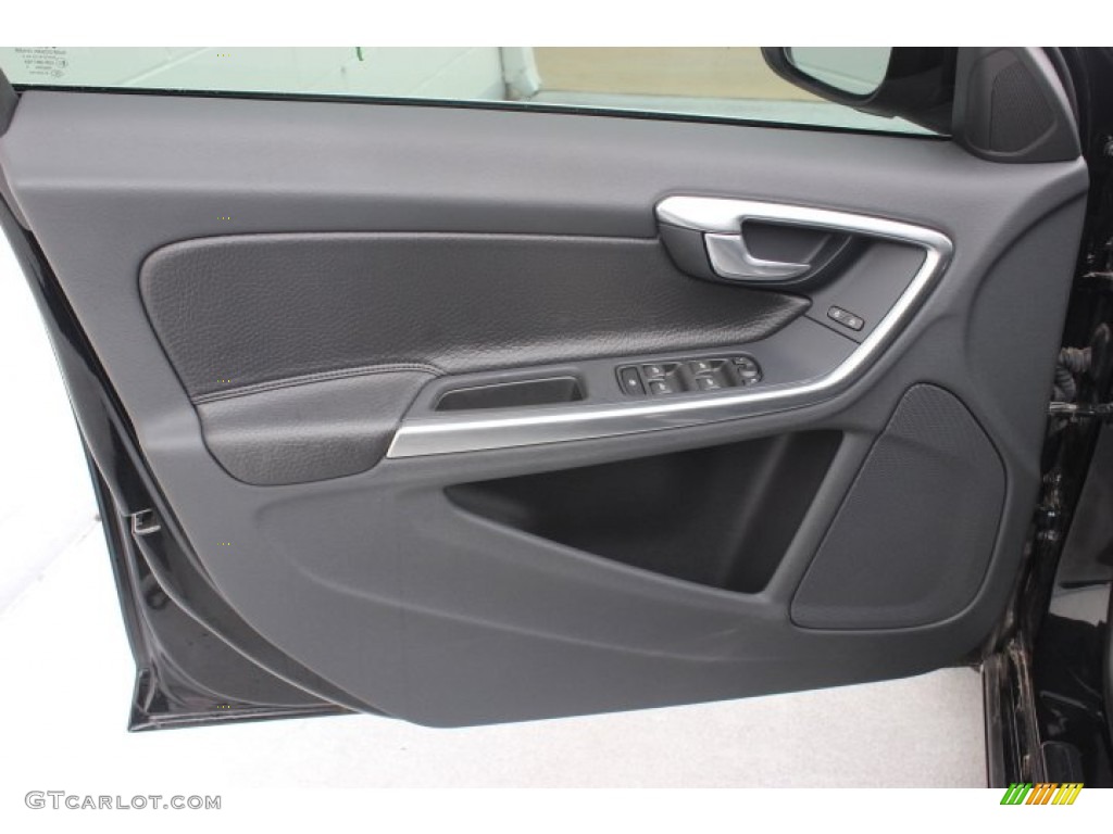 2012 S60 T5 - Black Sapphire Metallic / Off Black/Anthracite Black photo #7