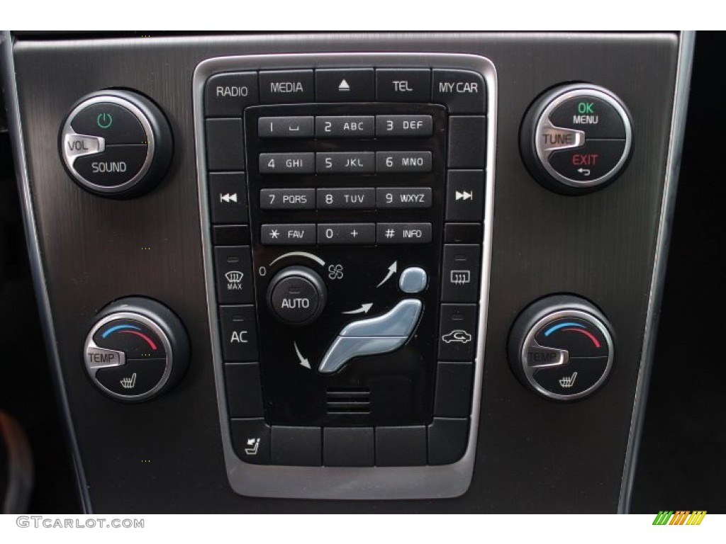 2012 S60 T5 - Black Sapphire Metallic / Off Black/Anthracite Black photo #16