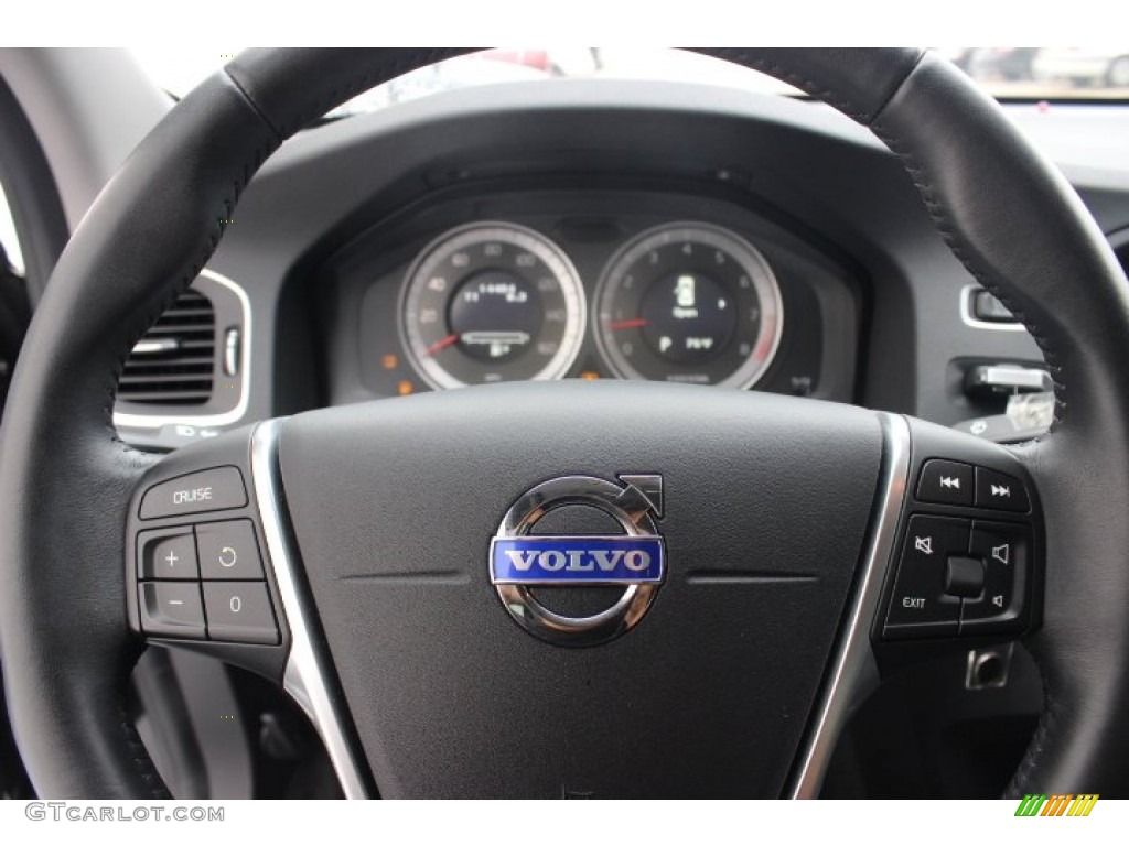 2012 S60 T5 - Black Sapphire Metallic / Off Black/Anthracite Black photo #18
