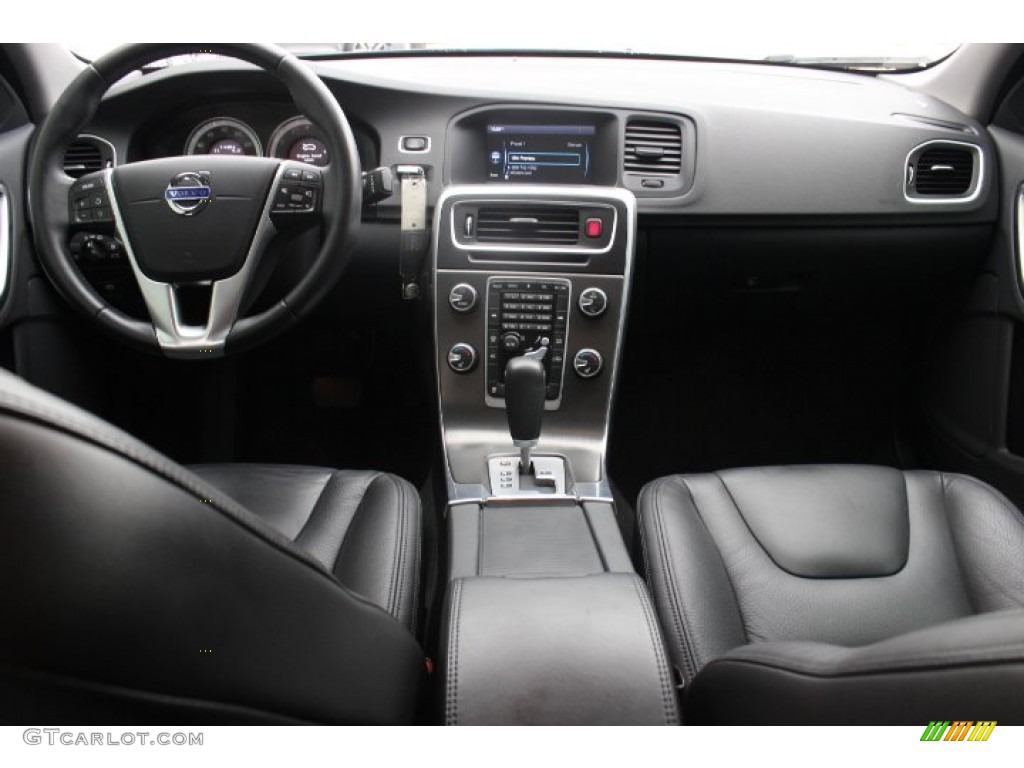 2012 S60 T5 - Black Sapphire Metallic / Off Black/Anthracite Black photo #24
