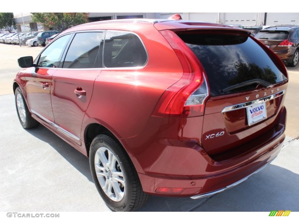 2014 XC60 3.2 - Flamenco Red Metallic / Black photo #5