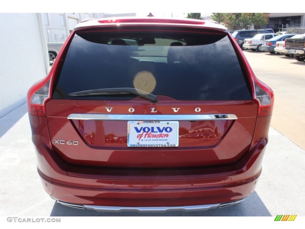 2014 XC60 3.2 - Flamenco Red Metallic / Black photo #6