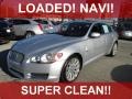 Liquid Silver Metallic 2009 Jaguar XF Premium Luxury