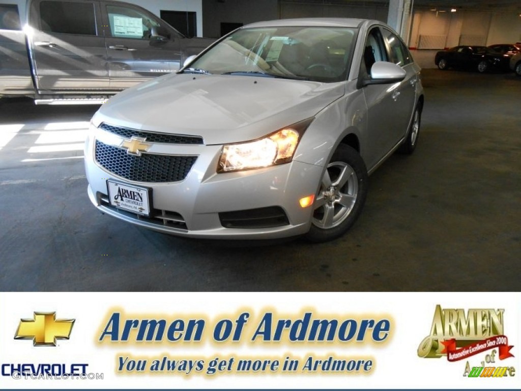 2014 Cruze LT - Silver Ice Metallic / Jet Black photo #1