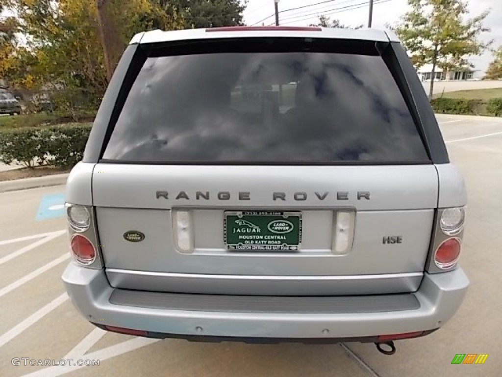 2007 Range Rover HSE - Zermatt Silver Metallic / Charcoal photo #7