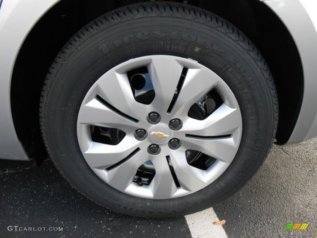 2014 Cruze LS - Silver Ice Metallic / Jet Black/Medium Titanium photo #11