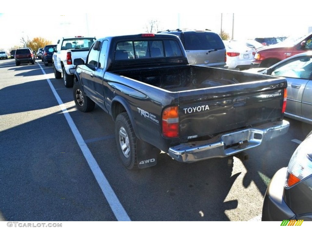 1999 Tacoma TRD Extended Cab 4x4 - Black Metallic / Oak photo #3