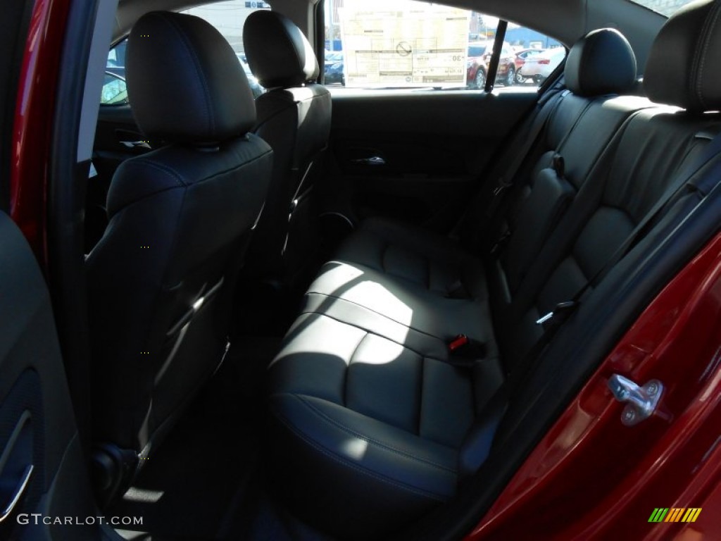 2014 Cruze LTZ - Crystal Red Tintcoat / Jet Black photo #9