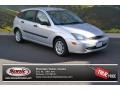 2003 CD Silver Metallic Ford Focus ZX5 Hatchback  photo #1