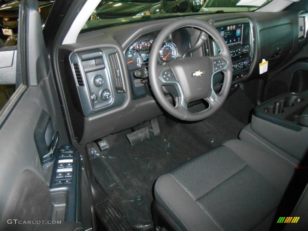 2014 Silverado 1500 LT Crew Cab 4x4 - Tungsten Metallic / Jet Black photo #7