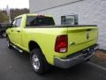 National Fire Safety Lime Yellow 2011 Dodge Ram 2500 HD Big Horn Crew Cab 4x4 Exterior