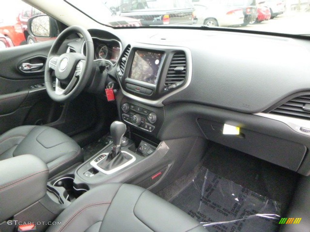 2014 Jeep Cherokee Trailhawk 4x4 Morocco - Black Dashboard Photo #88095477