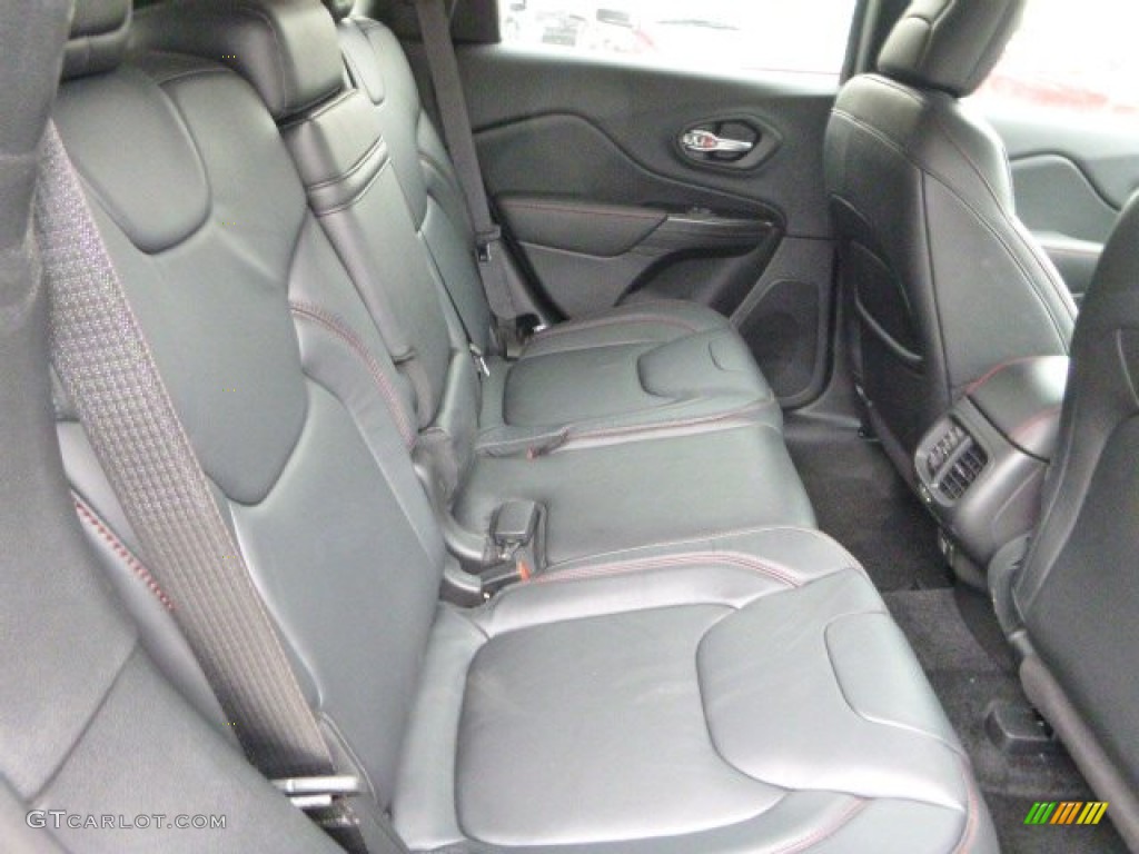 Morocco - Black Interior 2014 Jeep Cherokee Trailhawk 4x4 Photo #88095519