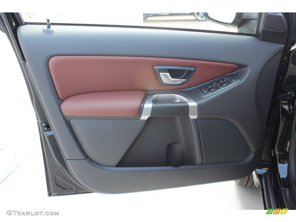 2014 Volvo XC90 3.2 AWD Chesnut Door Panel Photo #88095879