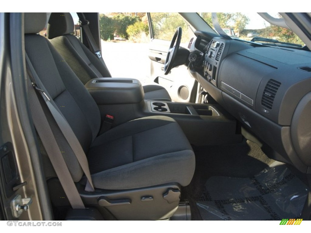 2009 Silverado 1500 LT Extended Cab 4x4 - Graystone Metallic / Ebony photo #17