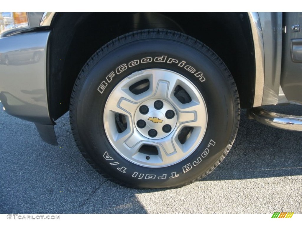 2009 Silverado 1500 LT Extended Cab 4x4 - Graystone Metallic / Ebony photo #21