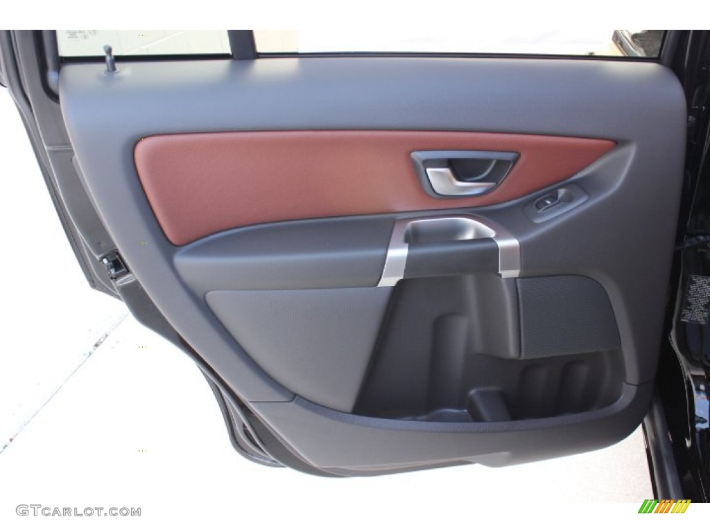 2014 Volvo XC90 3.2 AWD Chesnut Door Panel Photo #88096208