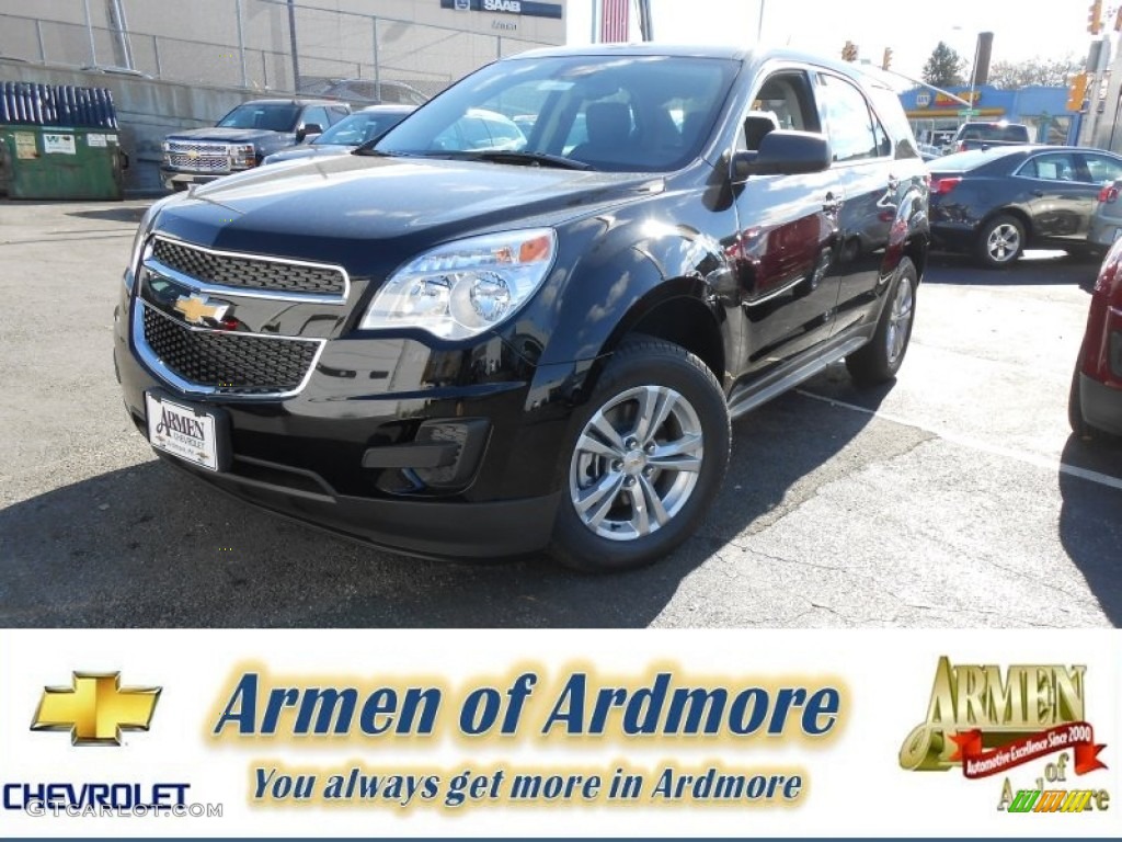 Black Chevrolet Equinox