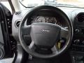 2010 Jeep Patriot Dark Slate Gray Interior Steering Wheel Photo