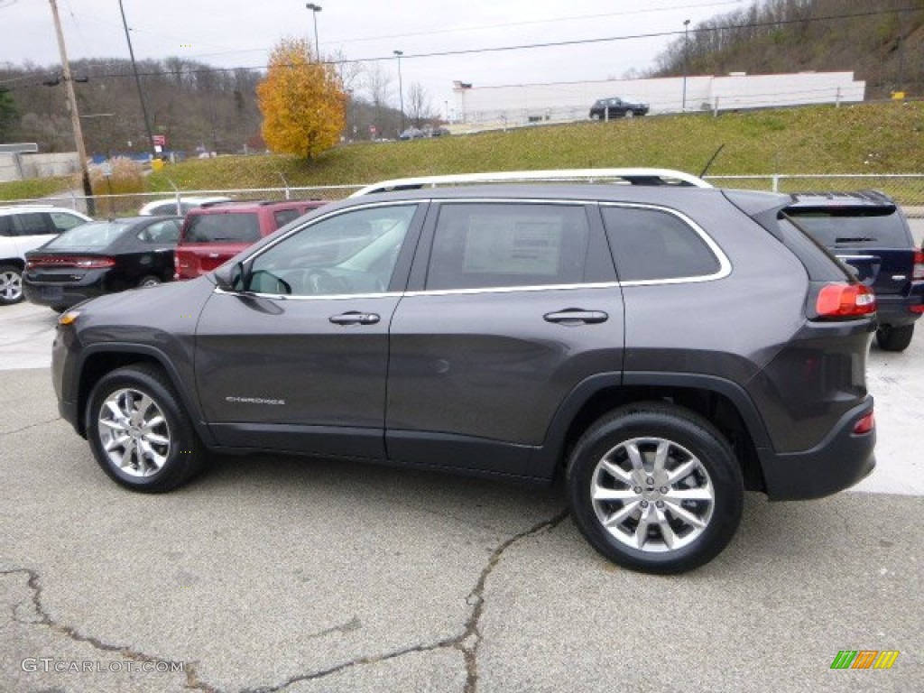 Granite Crystal Metallic 2014 Jeep Cherokee Limited 4x4 Exterior Photo #88097001