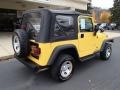 2006 Solar Yellow Jeep Wrangler SE 4x4  photo #8