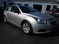 2014 Silver Ice Metallic Chevrolet Cruze LS  photo #3