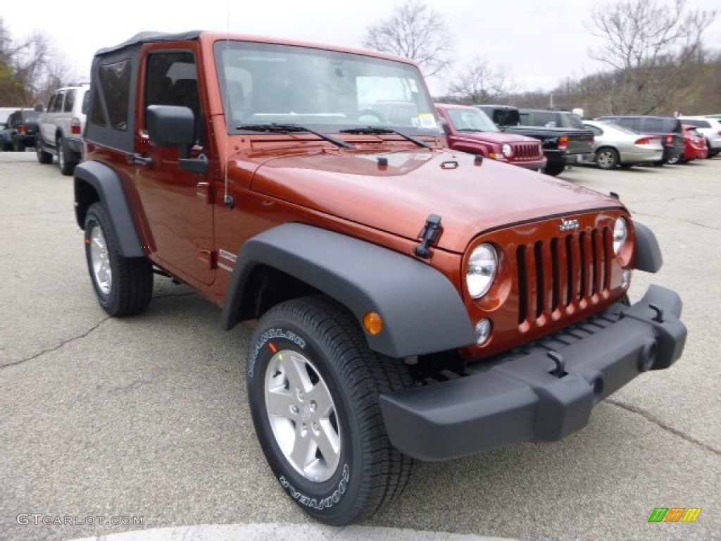 Copperhead 2014 Jeep Wrangler Sport 4x4 Exterior Photo #88097493