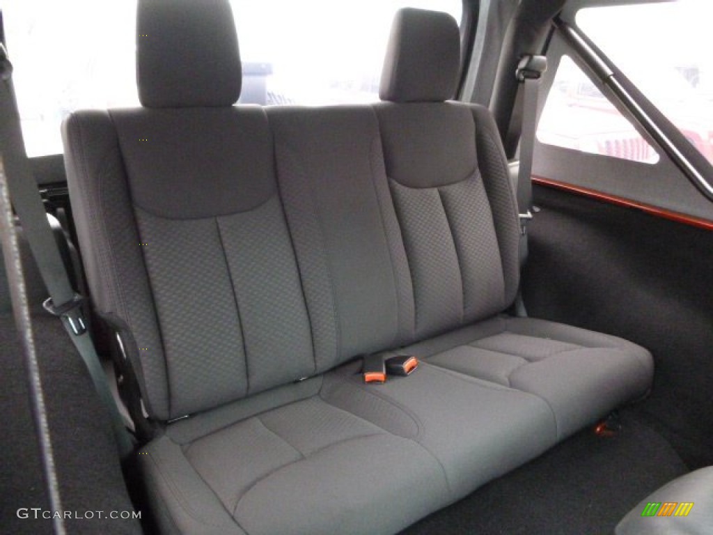2014 Jeep Wrangler Sport 4x4 Rear Seat Photo #88097595
