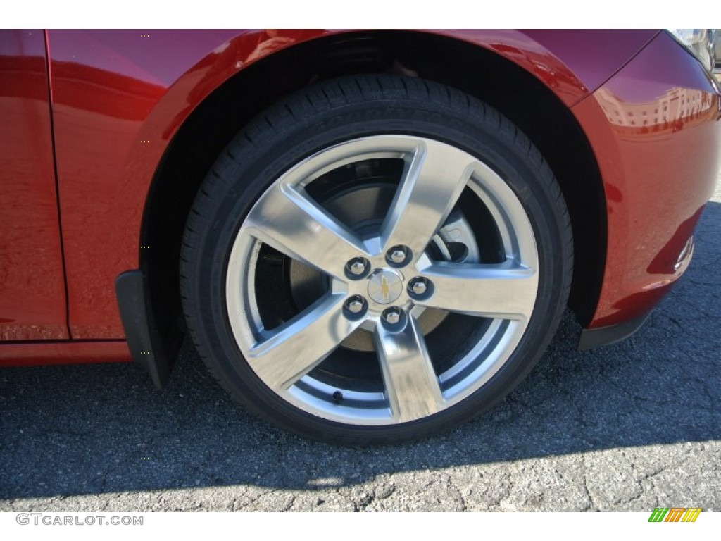 2014 Malibu LTZ - Crystal Red Tintcoat / Cocoa/Light Neutral photo #17