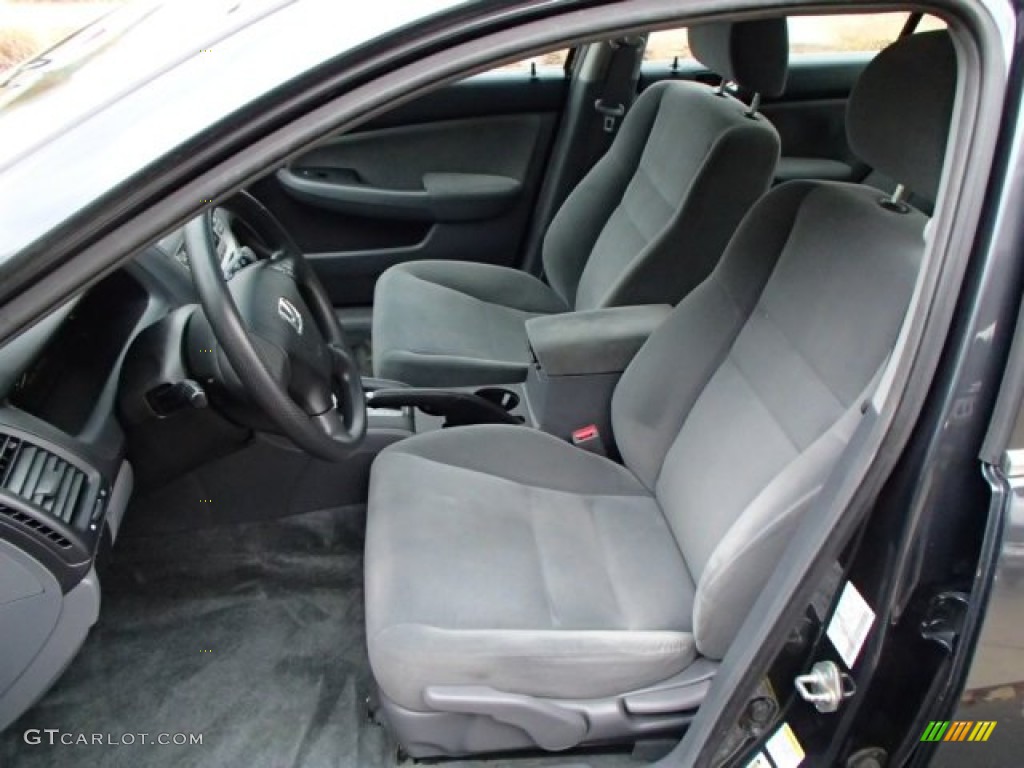 Gray Interior 2006 Honda Accord LX Sedan Photo #88097802