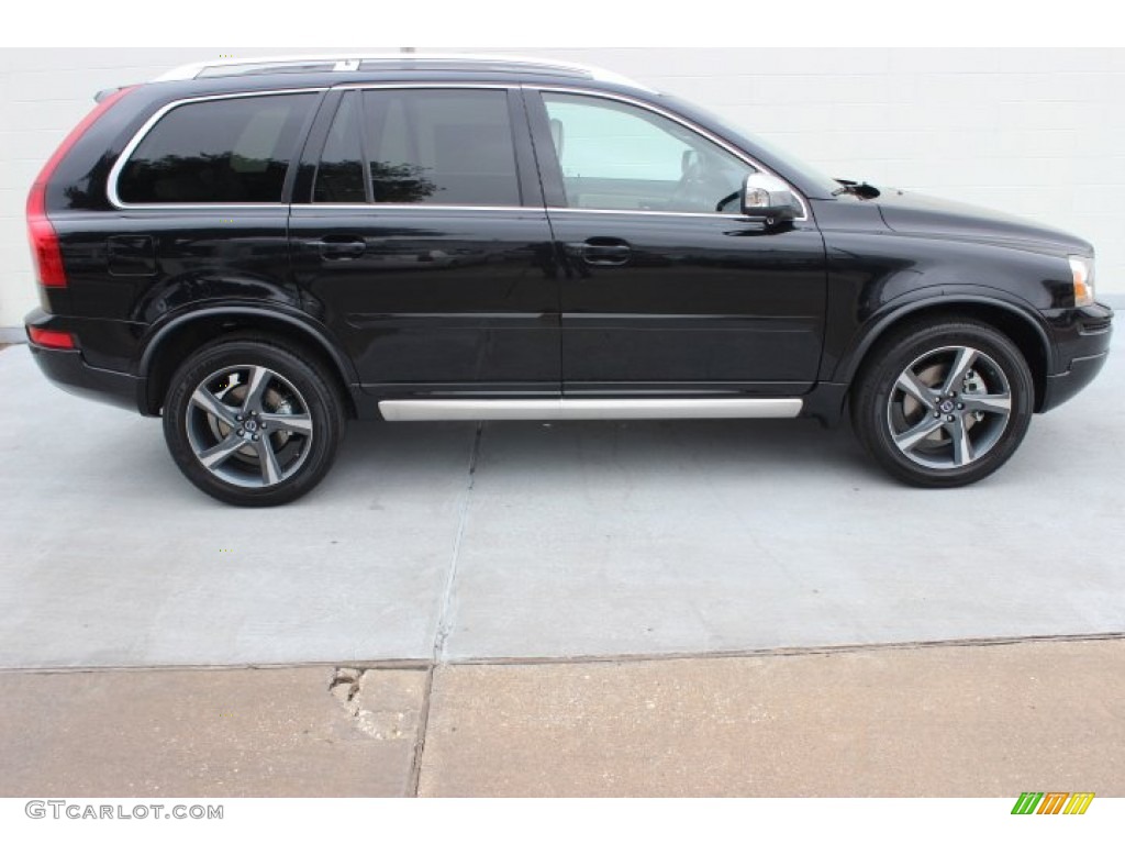 Black Sapphire Metallic 2014 Volvo XC90 3.2 R-Design Exterior Photo #88098192