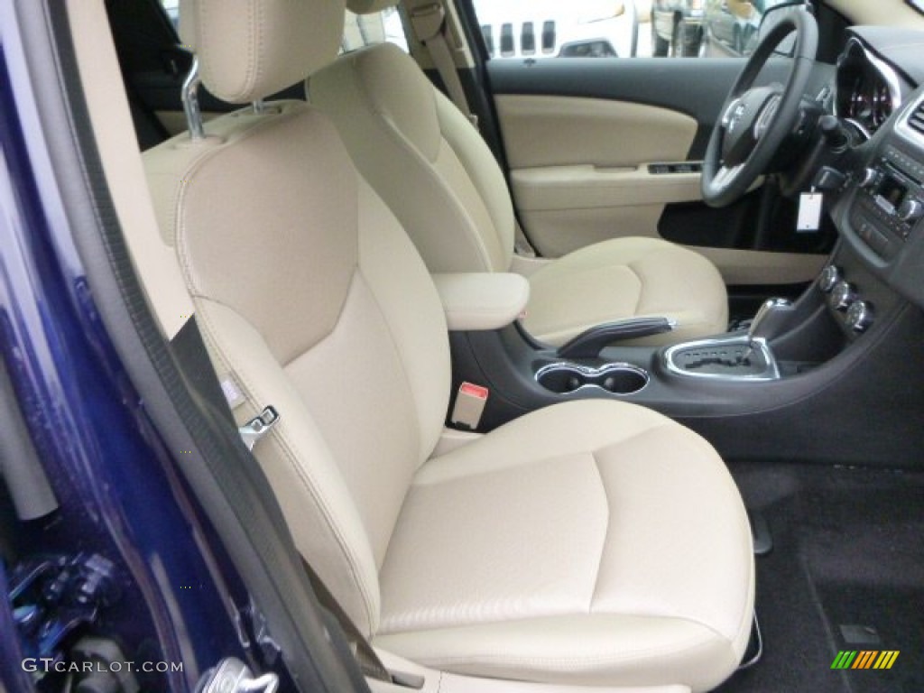 2014 Avenger SXT - True Blue Pearl / Black/Light Frost Beige photo #10