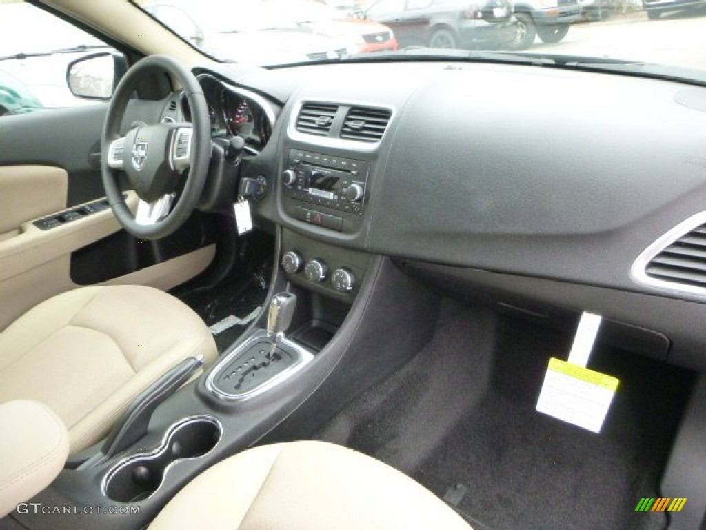 2014 Avenger SXT - True Blue Pearl / Black/Light Frost Beige photo #11