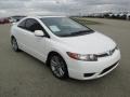 Taffeta White 2008 Honda Civic Si Coupe Exterior
