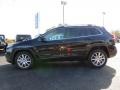 2014 Brilliant Black Crystal Pearl Jeep Cherokee Limited  photo #4