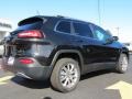 2014 Brilliant Black Crystal Pearl Jeep Cherokee Limited  photo #7