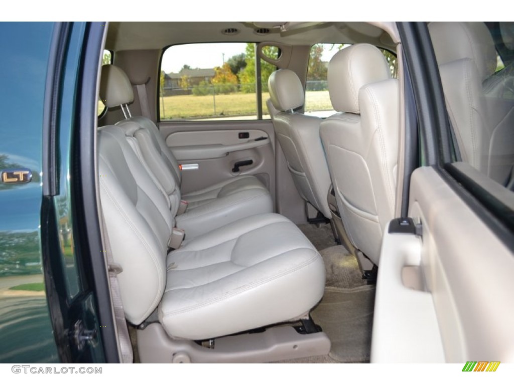 2003 Suburban 1500 LT - Dark Green Metallic / Tan/Neutral photo #11