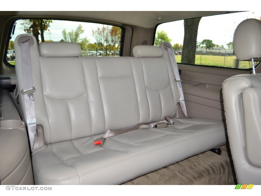 2003 Suburban 1500 LT - Dark Green Metallic / Tan/Neutral photo #12